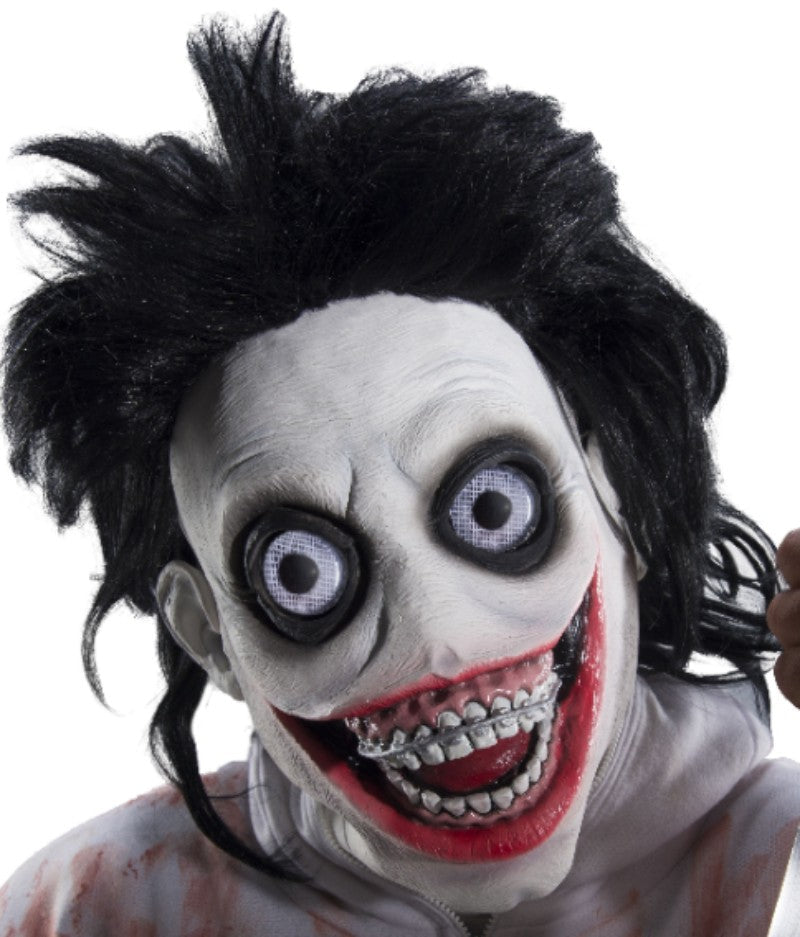 Creepypasta Go To Sleep Scary Stalker Adult Costume Mask
