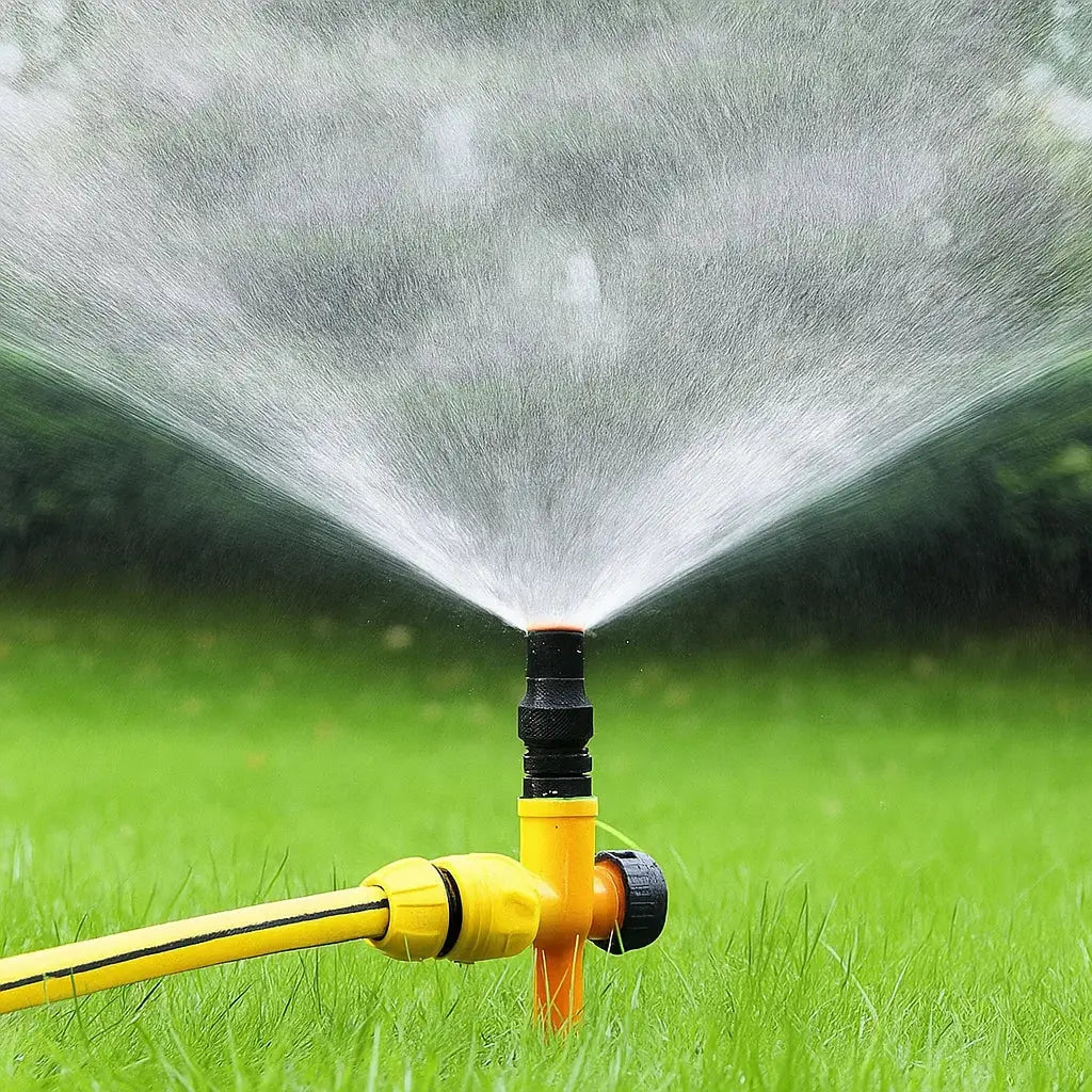 Zevolim| 360° Garden Sprinkler with Ground Spike – Ideal for Permanent Installation in the Garden
