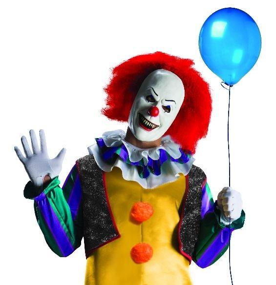 IT the Movie: Deluxe Pennywise Adult Costume with Mask Standard Size
