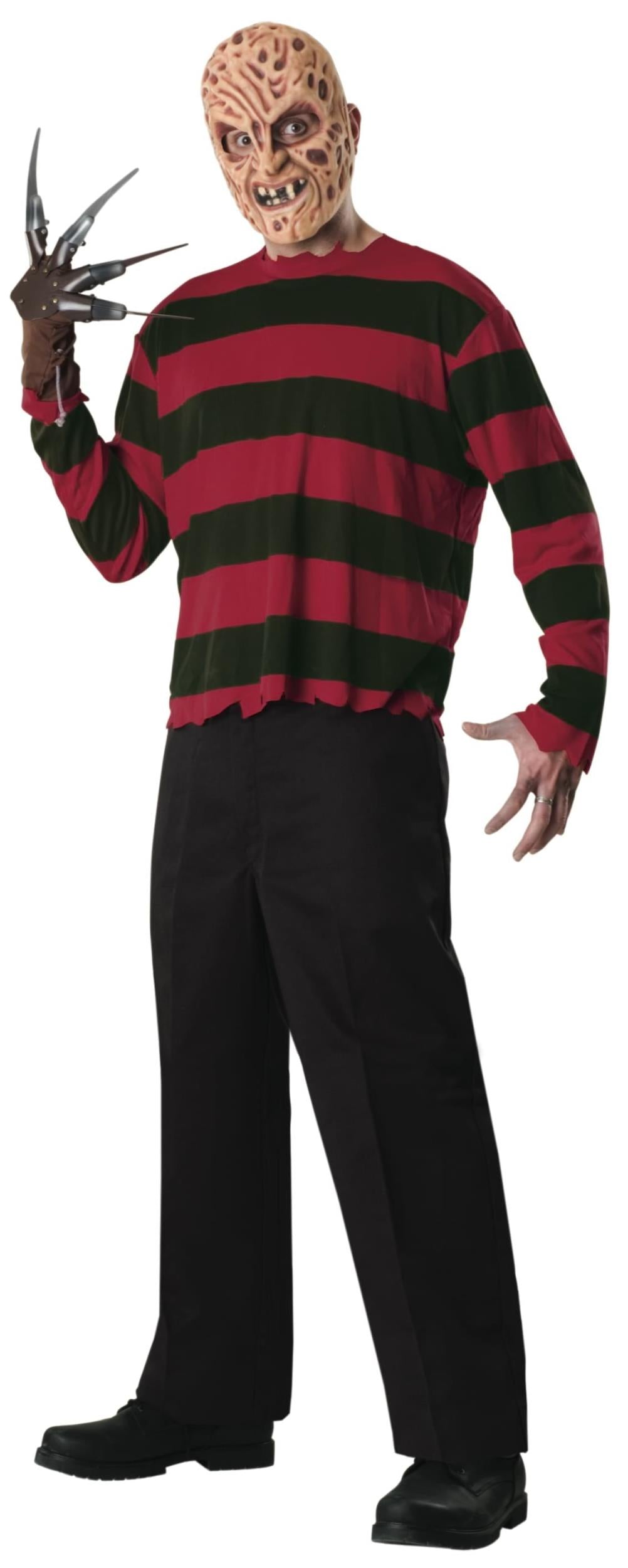 Freddy Krueger Economy Costume Sweater and Mask Size X-Large