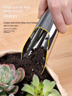 Zevolim| Stainless Steel Scoop for Potting Soil – Robust Planting Scoop for Garden and Balcony