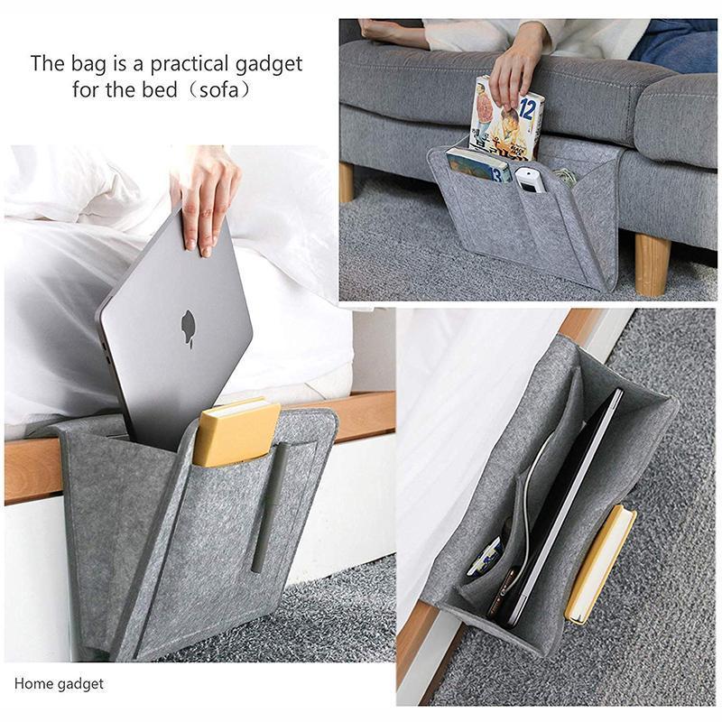 Sofa Bedside Felt Storage Bag