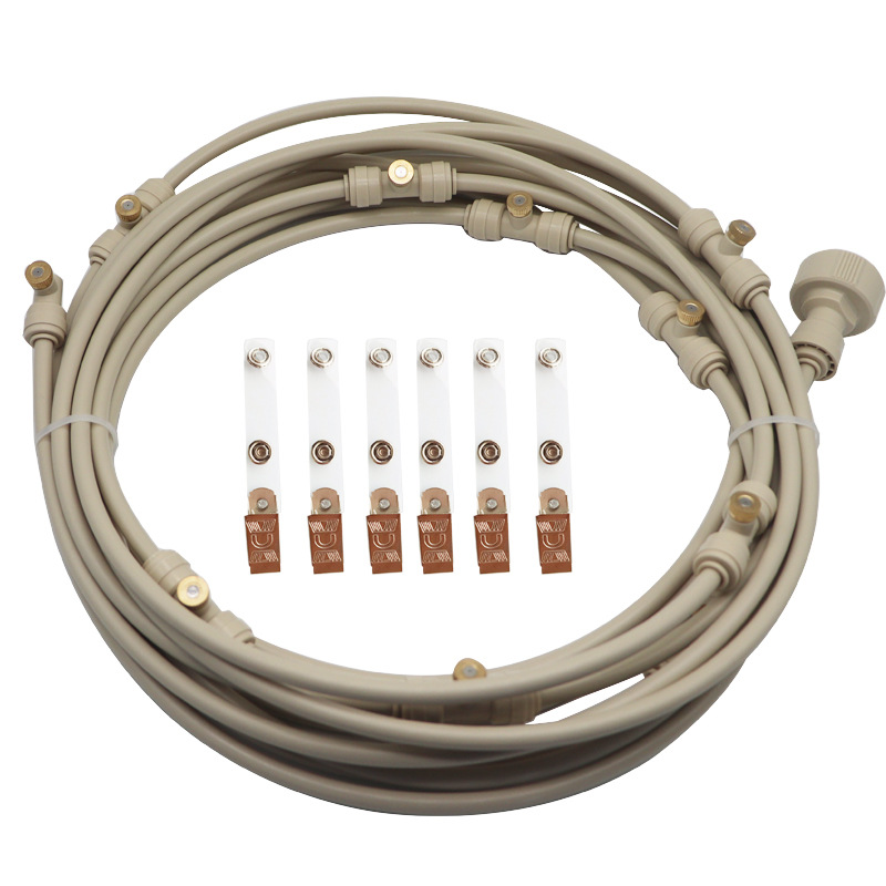 Zevolim| Spray irrigation system – Water hose with spray nozzles for refreshing cooling in the garden
