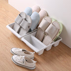 Shoe Rack STAXIMO | Space-saving & Modern | For 6 Pairs of Shoes | PP Plastic with Matte Surface