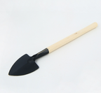 Zevolim| 3-piece garden tool set with wooden handles – Handy shovel, rake, and hoe for garden maintenance