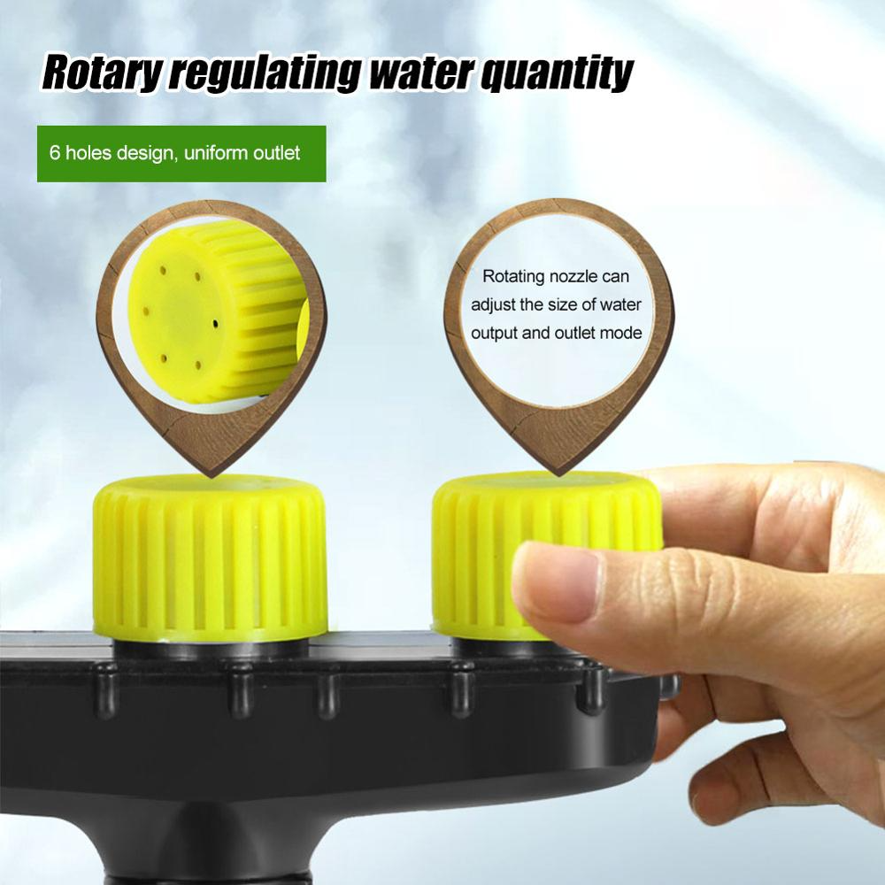 Zevolim| Multifunctional garden spray nozzle with 3 and 5 hole settings - for watering and garden care