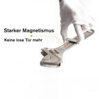 No-hole magnetic door closer