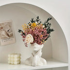"Unique and Modern Ceramic Vase, Decorative Flower Vase for Living Room and Office"