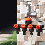 Zevolim| 4-Way Garden Hose Connector – Efficient Watering for Your Garden