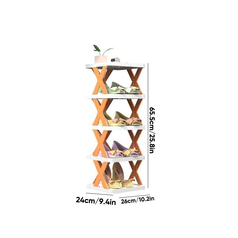 Foldable Multi-Layer Shoe Rack, Shoe Storage Organizer