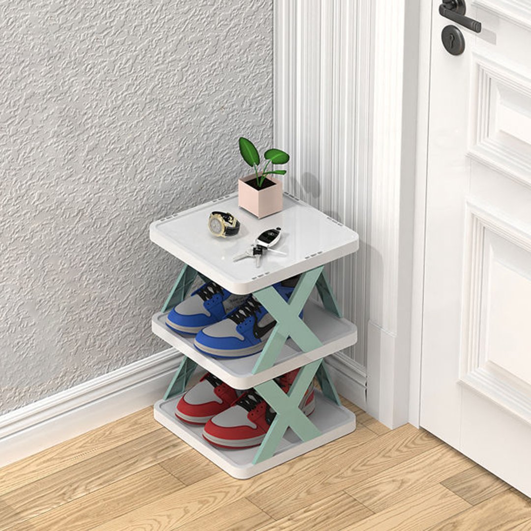 Shoe rack for storage