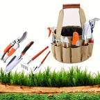Zevolim| Garden Tool Set with Carrying Bag – 10-piece Set for Garden Care