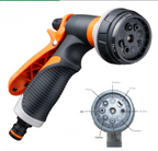 Zevolim| Multi-functional garden spray nozzle with 9 spray patterns – Ergonomic spray nozzle for garden irrigation