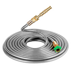 Zevolim| Durable Stainless Steel Kink-Proof Garden Hose