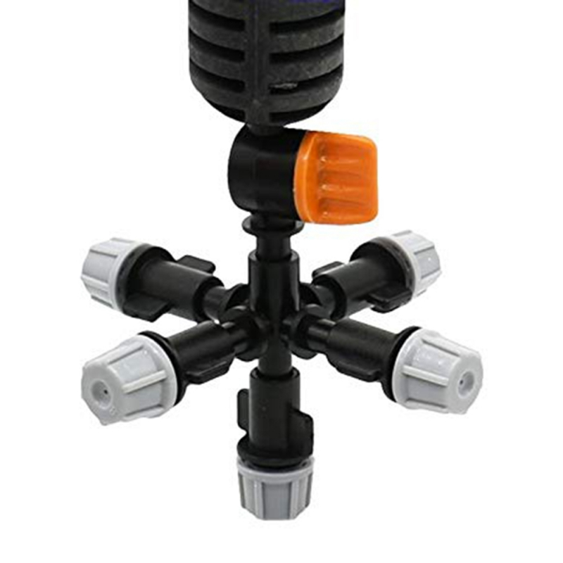 Zevolim| Rotatable Spray Nozzle with Multiple Spray Heads – Adjustable Irrigation for Garden Plants