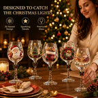 3D Christmas Glass Collection Gift Set