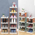 Foldable Multi-Layer Shoe Rack, Shoe Storage Organizer