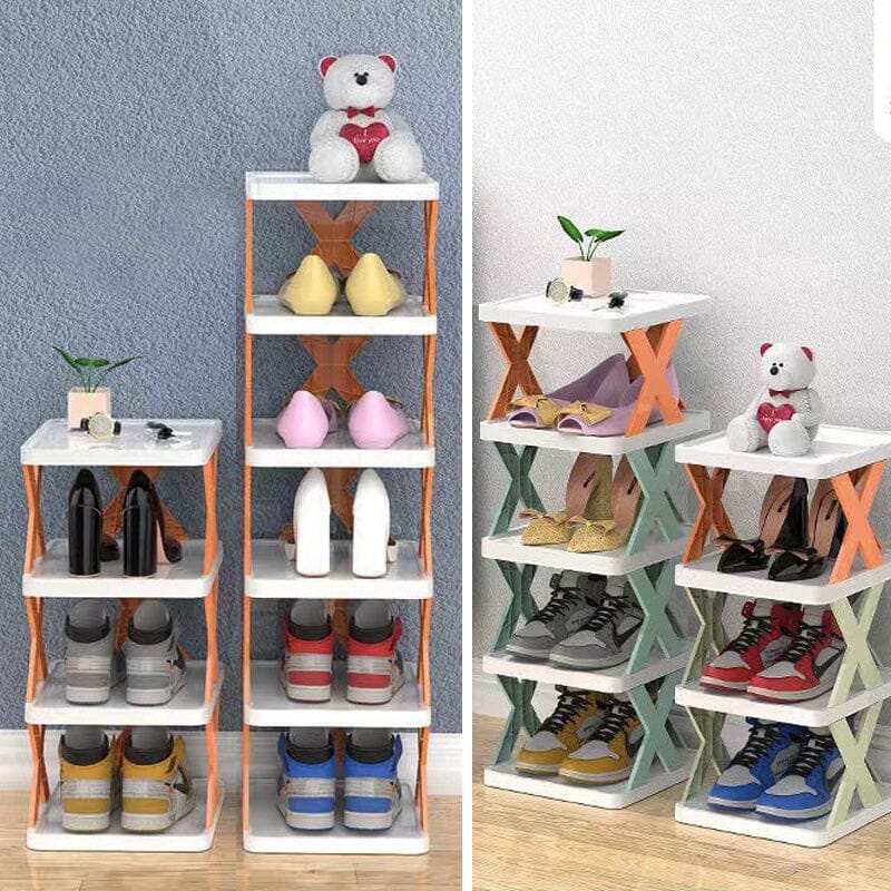 Foldable Multi-Layer Shoe Rack, Shoe Storage Organizer