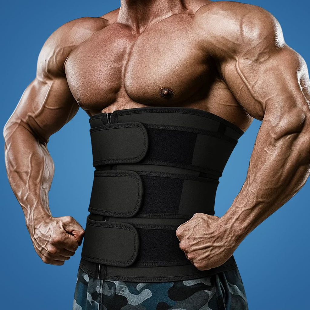 ThermoCore | Waist Trainer Belt – Triple Compression – Breathable Neoprene Fit – Post‑Workout & Postpartum Use Zevolim