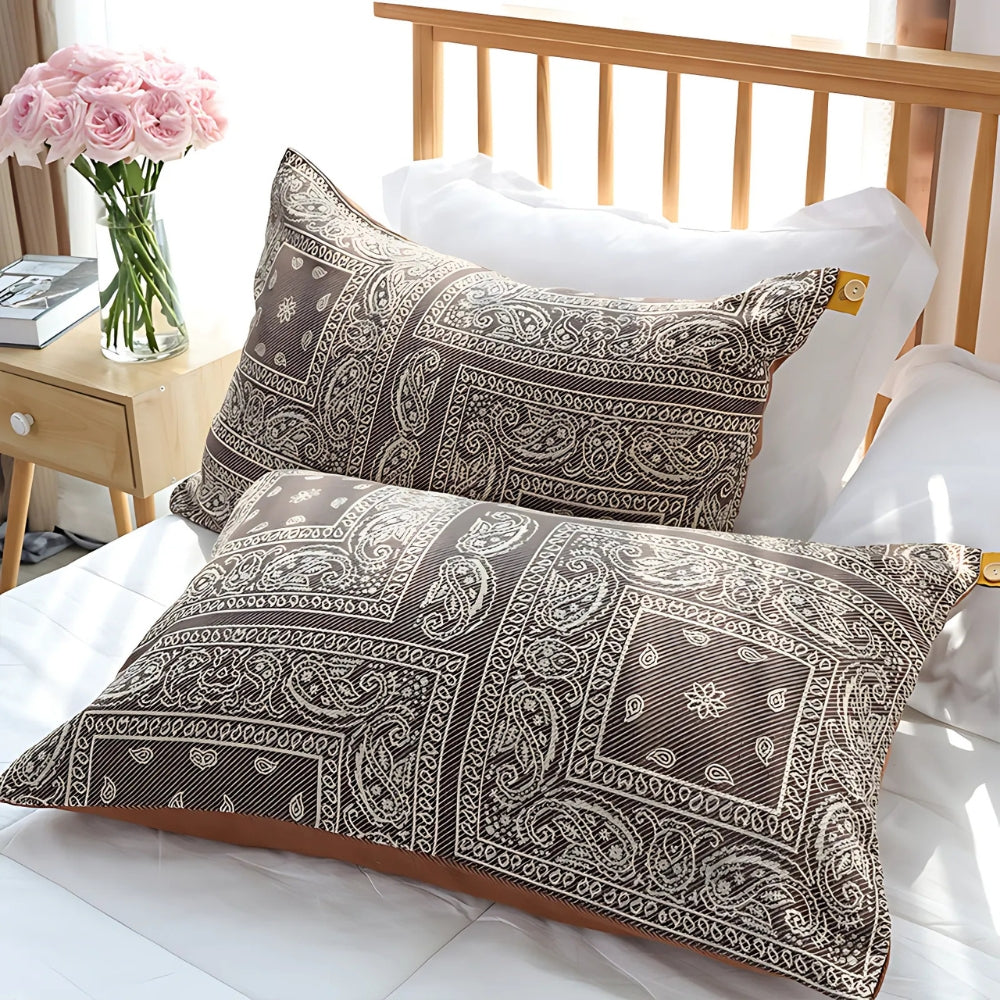 Zevolim| Ornate Heritage Cotton Pillowcase Set