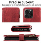Wallet Leather Flip  Cases For iPhone Models