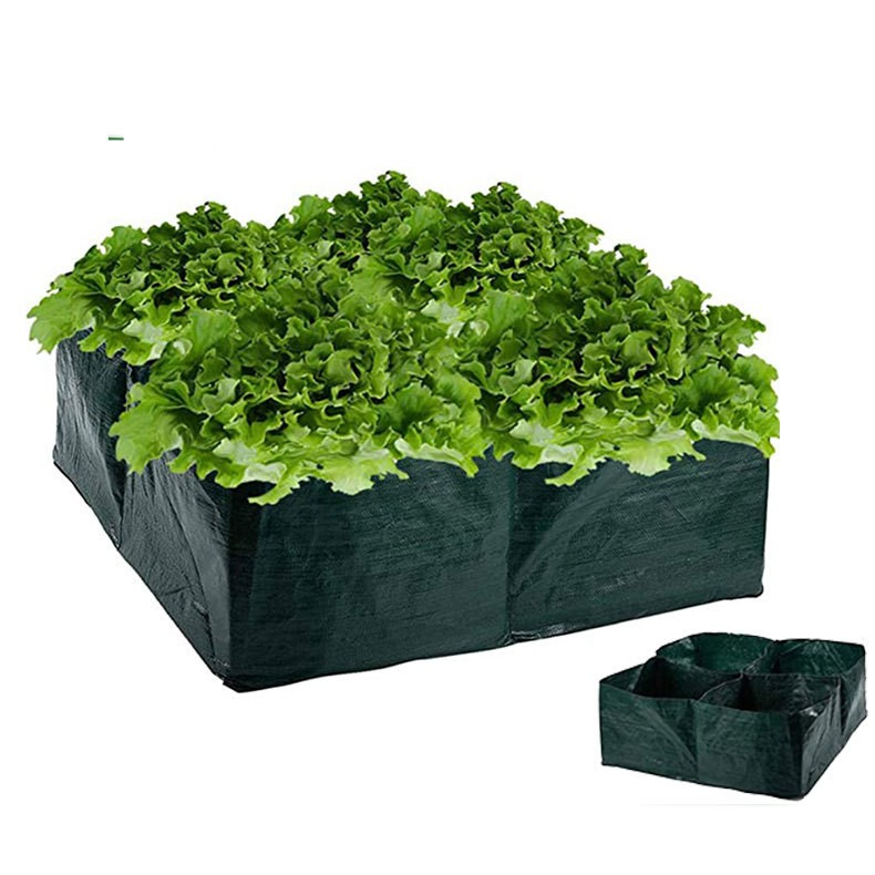 Zevolim| Planting bag with multiple compartments – Robust garden storage for plants and herbs