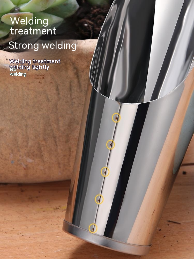 Zevolim| Stainless Steel Scoop for Potting Soil – Robust Planting Scoop for Garden and Balcony