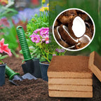 Zevolim| 5 Pieces Coconut Fiber Plant Pads – Eco-Friendly Blocks for Garden