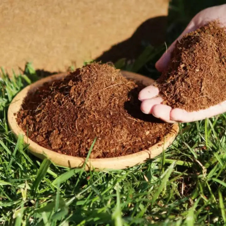Zevolim| 5 Pieces Coconut Fiber Plant Pads – Eco-Friendly Blocks for Garden