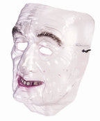 Transparent Old Man Plastic Adult Mask