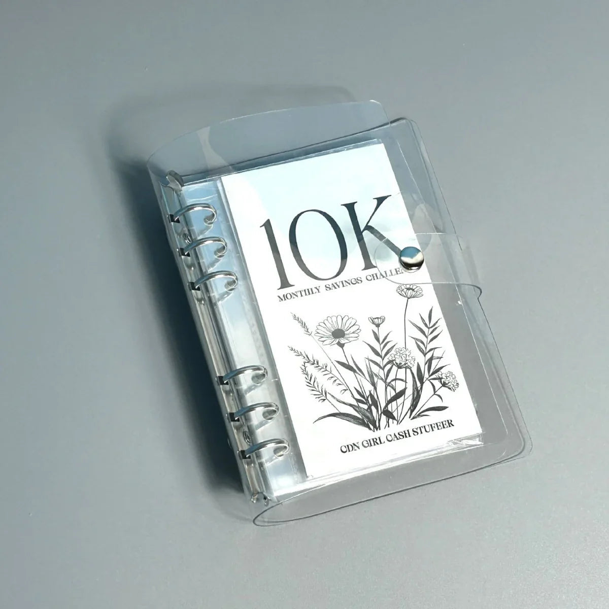 12-Month Envelopes Money-Saving Challenge Binder