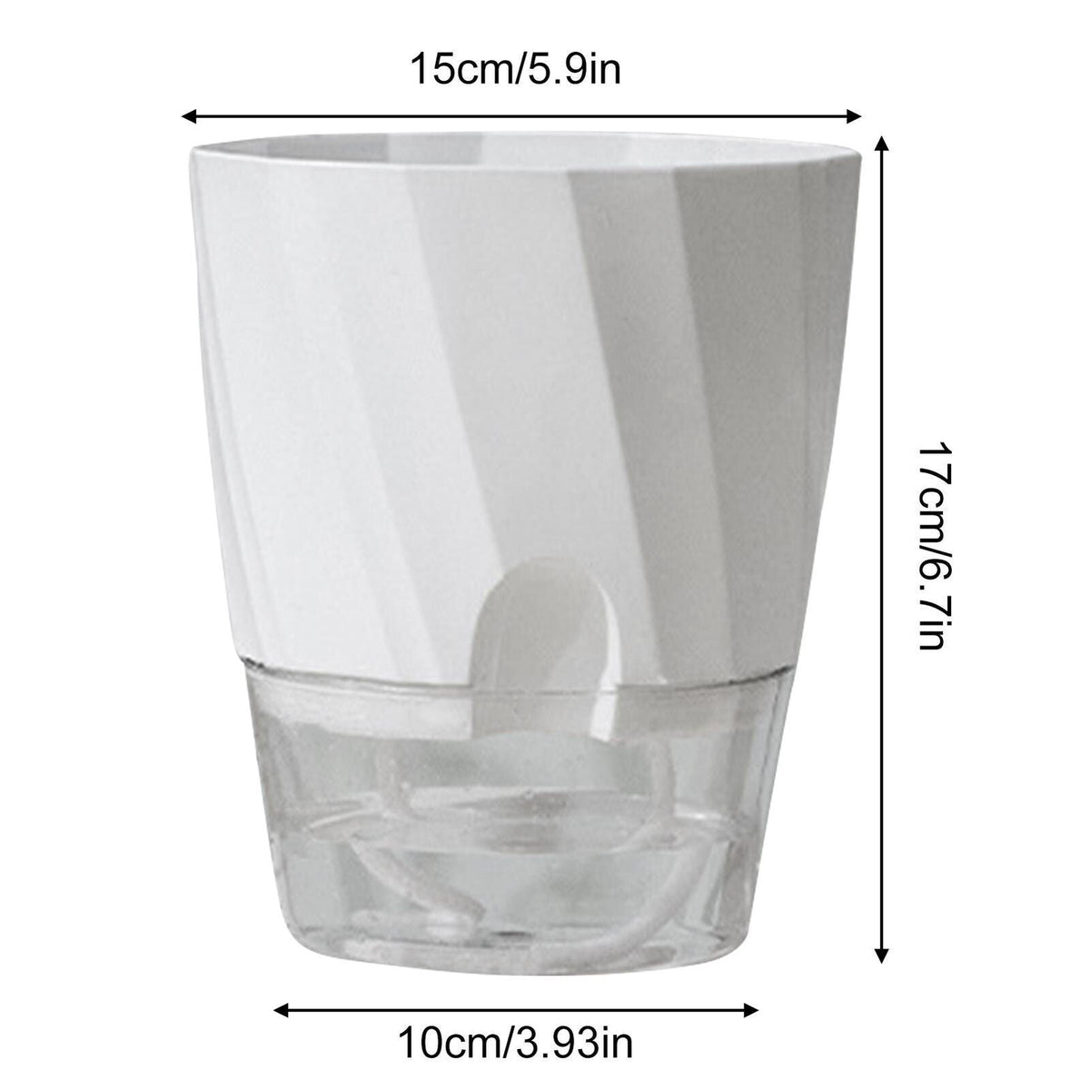 Self Watering Planter for Easy Plant Care