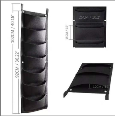 Zevolim| Plant wall bags for garden – Vertical planter for indoors and outdoors