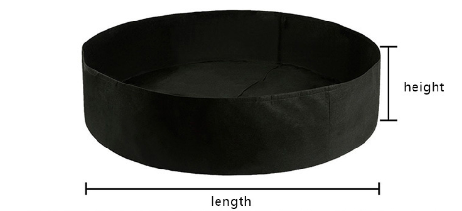 Zevolim| Round Plant Growth Bag – Garden Container for Easy Plant Growth