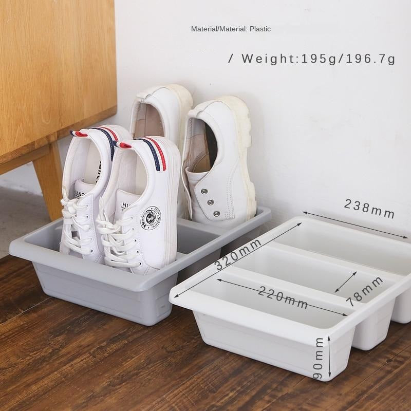 Shoe Rack STAXIMO | Space-saving & Modern | For 6 Pairs of Shoes | PP Plastic with Matte Surface