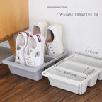Shoe Rack STAXIMO | Space-saving & Modern | For 6 Pairs of Shoes | PP Plastic with Matte Surface