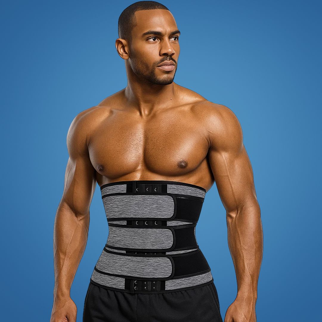 ThermoCore | Waist Trainer Belt – Triple Compression – Breathable Neoprene Fit – Post‑Workout & Postpartum Use Zevolim