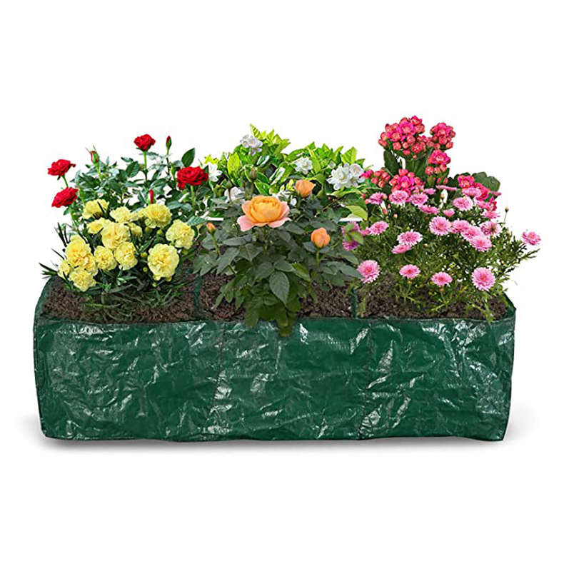 Zevolim| Planting bag with multiple compartments – Robust garden storage for plants and herbs