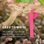 Zevolim| Reusable plant labels made of plastic for garden and tree marking