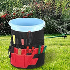 Zevolim| 42-Pocket Multifunctional Garden Tool Storage Bag – Large Storage for Tools