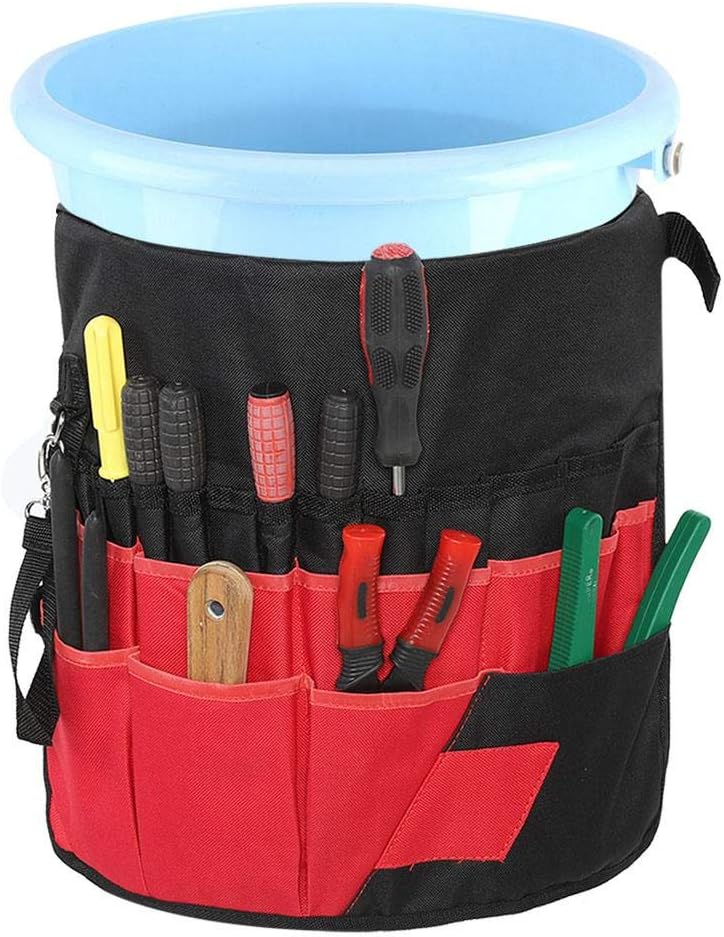 Zevolim| 42-Pocket Multifunctional Garden Tool Storage Bag – Large Storage for Tools