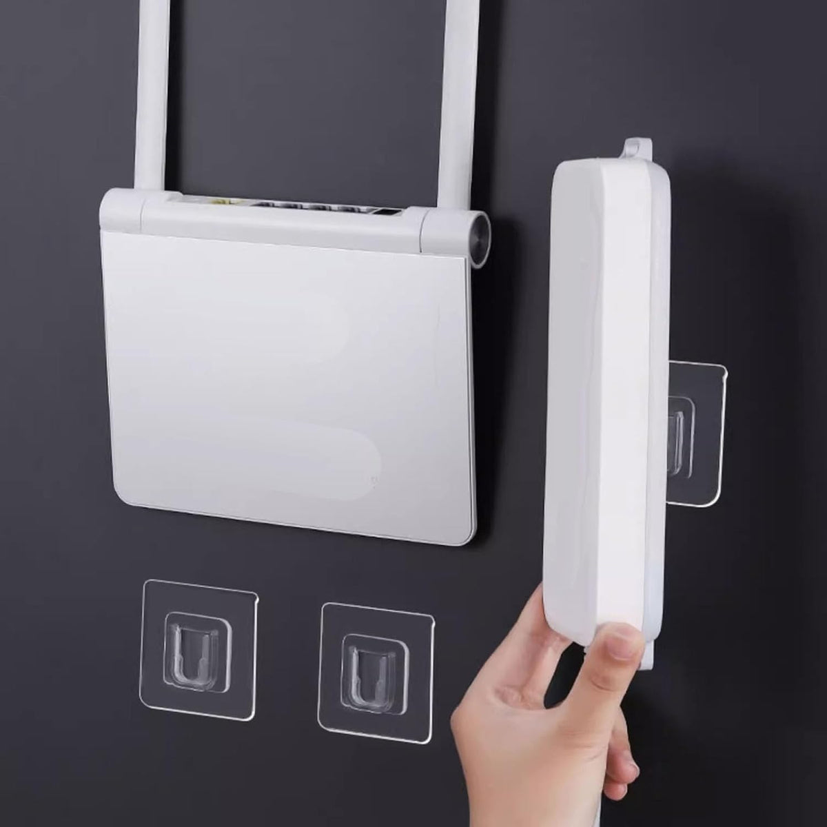 Damage-Free Reusable Adhesive Wall Hooks