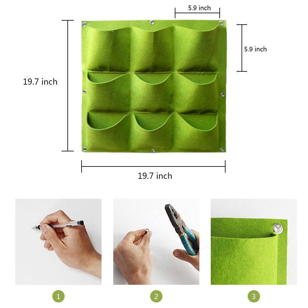 Zevolim| Vertical Hanging Growing Bag