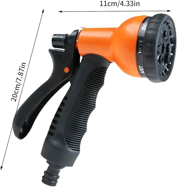 Zevolim| 7-Function Garden Hose Nozzle – Adjustable Sprayer