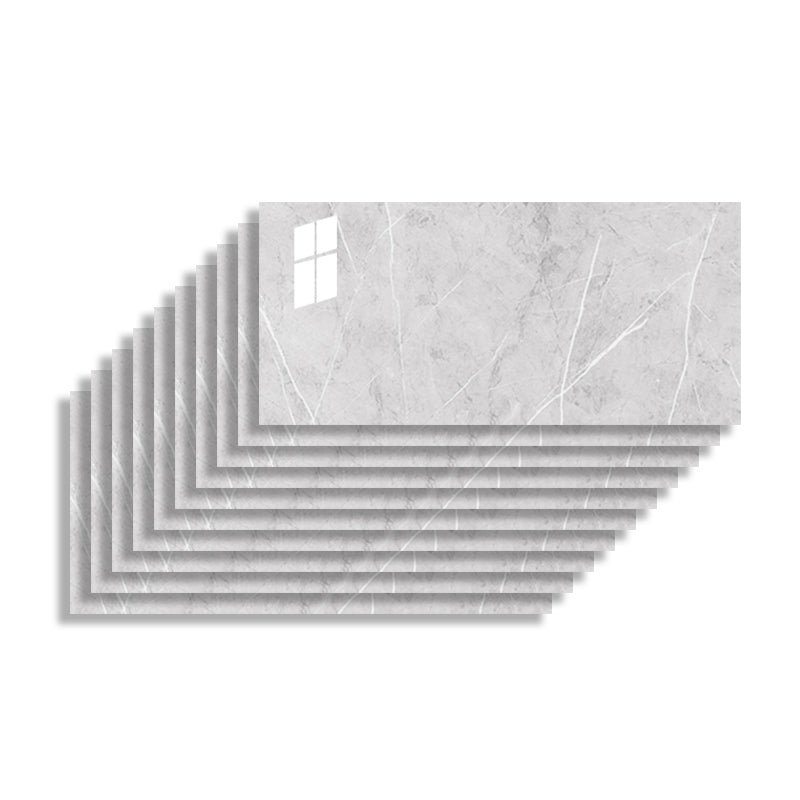 10 Pack 12" X 23" PVC rectangular Peel & Stick field tile kitchen and bathroom back paneling