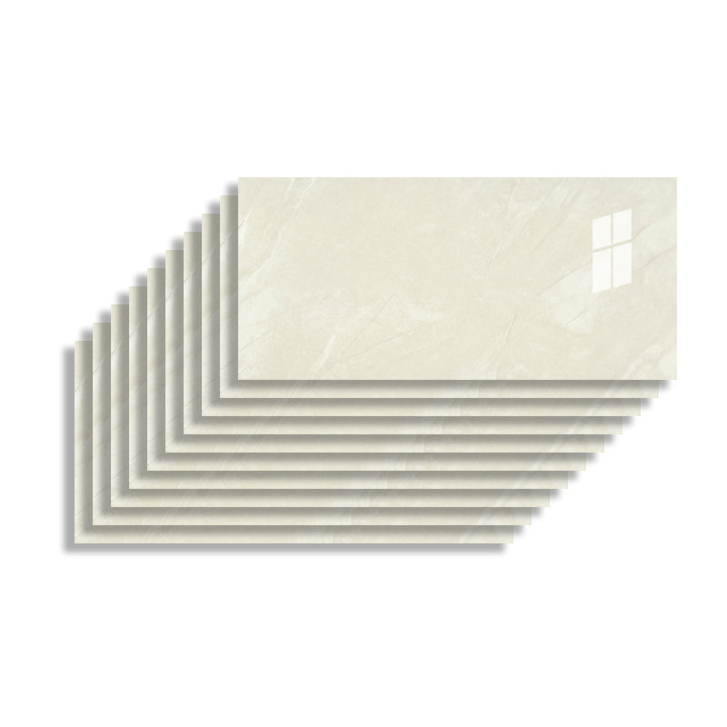 10 Pack 12" X 23" PVC rectangular Peel & Stick field tile kitchen and bathroom back paneling