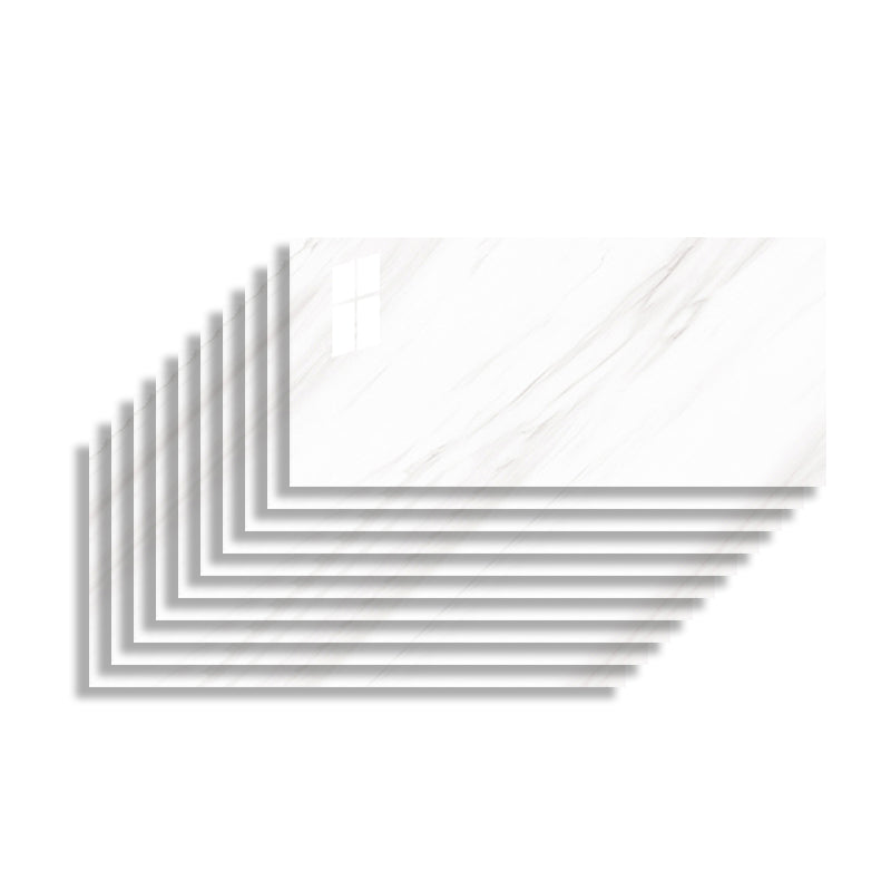 10 Pack 12" X 23" PVC rectangular Peel & Stick field tile kitchen and bathroom back paneling