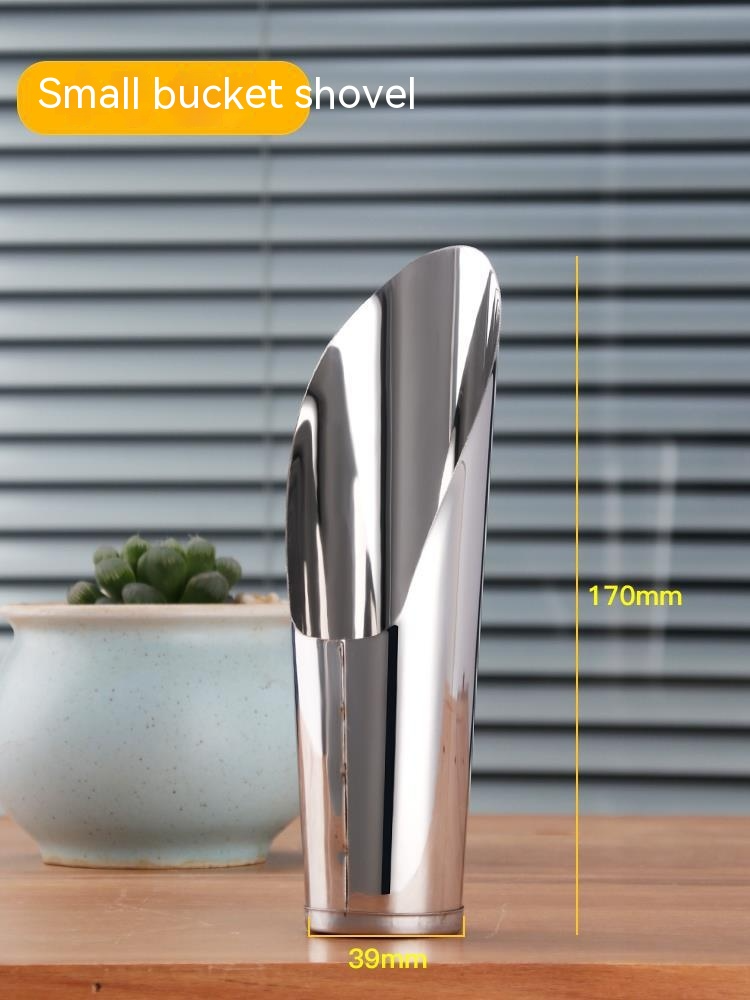 Zevolim| Stainless Steel Scoop for Potting Soil – Robust Planting Scoop for Garden and Balcony