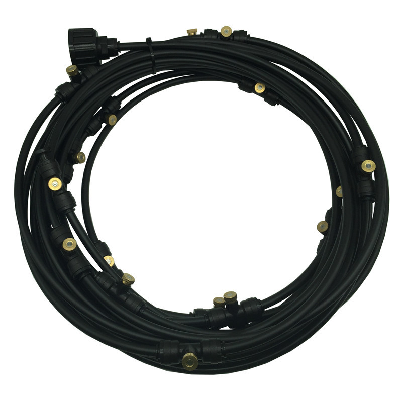 Zevolim| Spray irrigation system – Water hose with spray nozzles for refreshing cooling in the garden