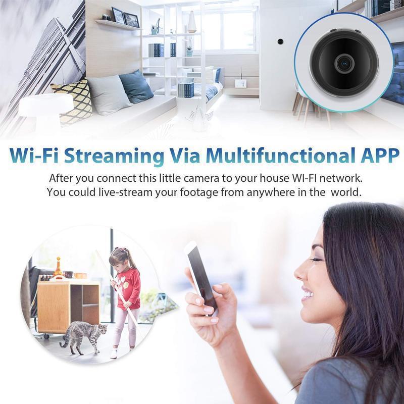 1080p Magnetic WiFi Mini Camera-RV Motorhome Rear View Camera